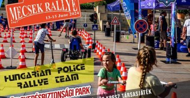 Közlekedésbiztonsági Park – 57. Mecsek Rally Pécs